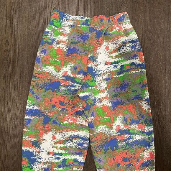 NWOT Nike Women's Sportswear Essential Fleece Gel Curve Pants Multi-Color - Picture 3 of 12